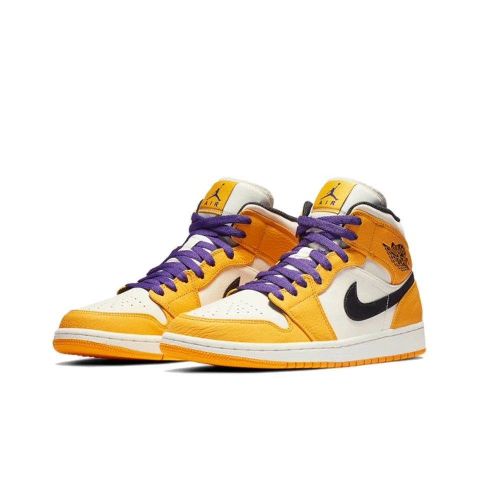 Air Jordan 1 Mid 'Lakers'