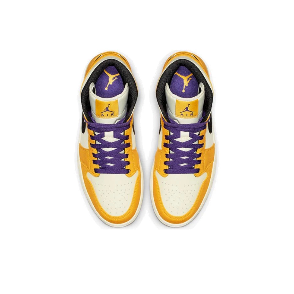 Air Jordan 1 Mid 'Lakers'